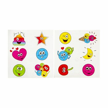 FUN TATTOOS &ndash; MUDEL: SMILEY (96 tk)
