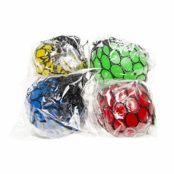 SQUISHY PALL - L&auml;bim&otilde;&otilde;t: 5 CM - ERKSAD V&Auml;RVID DISPLEIS (24 tk)