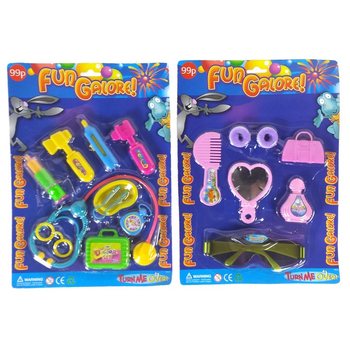 M&auml;ngukomplekt t&uuml;drukutele Fun Galore kaardil 30cm (12 tk)