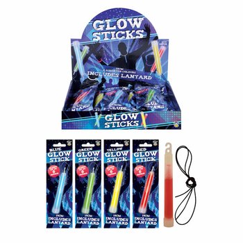 VALGUSPULGAD GLOW STICK - 15 CM KAELAPAELAGA - ERINEVAD V&Auml;RVID DISPLEIL (12 tk)