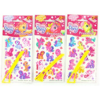 MY LITTLE PONY SIIRDEKLEEBISED / KLEEBISED (24 tk)