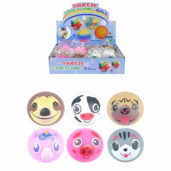 LOOMADE MIX SQUEEZE / STRESSIPALLID DISPLAY-KARBIS (12 tk)