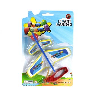 Katapuldiga Vahtplastist Lennuk (9 tk)