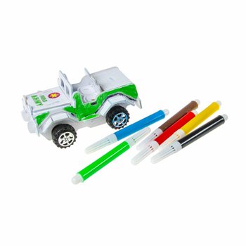3D-puzle Pane kokku ja v&auml;rvi oma auto (12 tk)