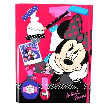 DISNEY MINNIE MOUSE MEIGITEEMALINE KIRJUTUSKOMPLEKT RAAMATU KUJUL (3 tk)