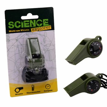 SCIENCE EXPLORER ELLUJÄÄMISVILE KOMPASSI JA TERMOMEETRIGA KAARDIL (24 tk)