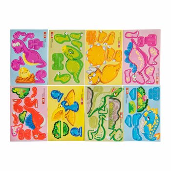 3D dinosauruste pusled (48 tk)