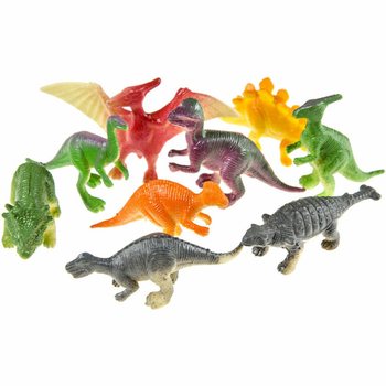 12 TK DINOSAURUSTE M&Auml;NGUFIGUURID PAKENDIS (6 tk)