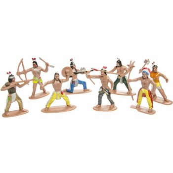 Indiaanlaste miniatuuride segu