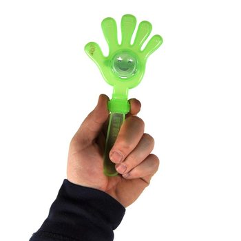 LED Vilkuvad plaksutavad k&auml;ed 18 cm (12 tk)