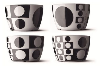 MENU - VERNER PANTON 4-OSALINE KAUSSIDE KOMPLEKT 12 CM (1 tk)