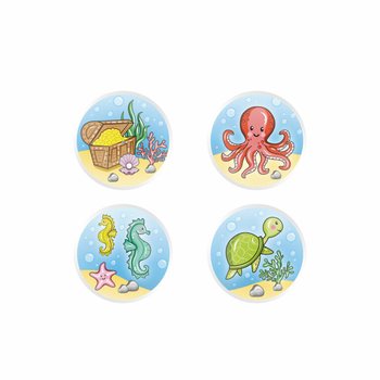 MIX SEA LIFE / MERELOOMAD - PÕRKEPALLID Ø3.3 cm (100 tk)