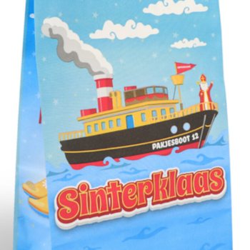 Sinterklaasi / P&uuml;ha Nikolause paberist kingikotid - 16x8x22 cm (12 tk)