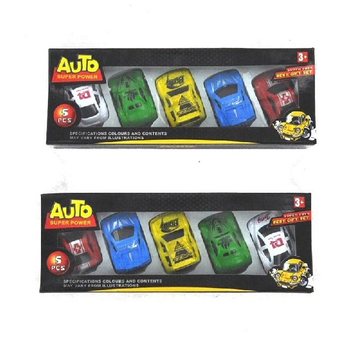 5 Mini Pull-Back Autot Karbis (3 tk)