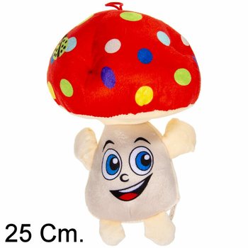 SUUR PLÜÜŠIST SEEN NÄOGA - 25 CM - VÄRVIDE SEGU (6 tk)