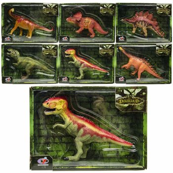 Dinosauruste mängufiguurid - Luksuslik kinkekarp - Miks (6 tk komplekt)