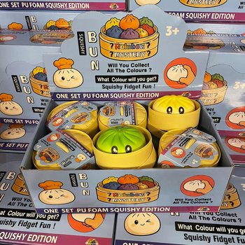 RAGE - Squishy Bun Dumplings SUURED - ONE SET PU FOAM SQUISHY EDITION (12 tk)
