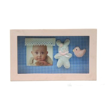 Puidust 3D lasteaia pildiraam - Mudel 3 (6 tk)