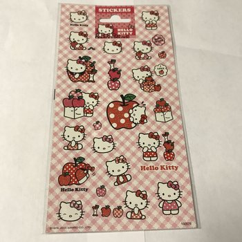KLEEBISED: HELLO KITTY, Mõõdud 20 x 10 cm (10 tk)