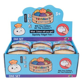 RAGE - Squishy Bun Dumplings SUUR (8.5 x 8.5 x 4.8 cm) - Viral 2026 Fidget m&auml;nguasi (12 tk)