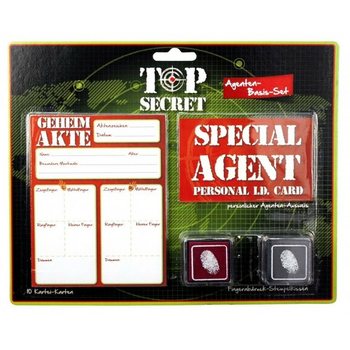 TOP SECRET – ERIAGENT, SÕRMEJÄLGEDE KOMPLEKT (12 tk)