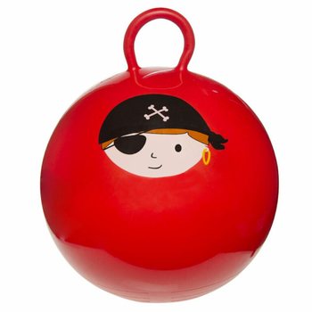 H&uuml;ppepall Piraat - &Oslash; 46 cm - V&auml;rvivalik (6 tk)