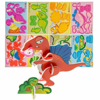 3D dinosauruste pusled (48 tk)