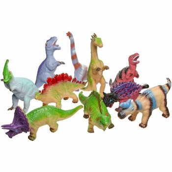 Dinosauruste maailm: Suured dinosauruste m&auml;ngufiguurid - Mix ekraanil (12 tk)
