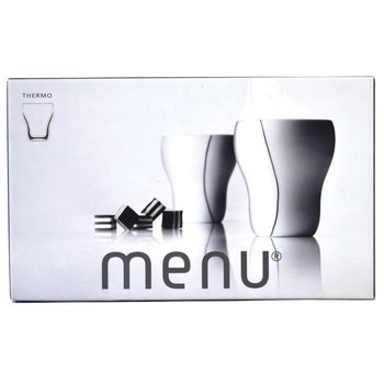 MENU - TERMOKRUUS BLACK CONTOUR KESKMINE 320 ML, 2-OSALINE KOMPLEKT