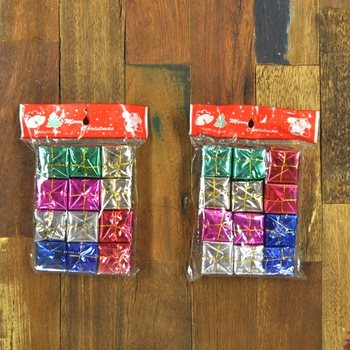 Dekoratiivsed J&otilde;ulukingitused (12 tk pakis)
