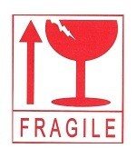 FRAGILE ETIKETT / &Otilde;RN KLEEBIS (45 lehte)