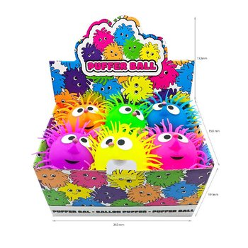 PUFFER PALL SILMADEGA - 13CM - DISPLEIS (12 tk)