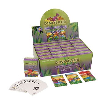 MINI MÄNGUKAARDID – MUDEL: DINOSAURUS EKRAANIL (24 tk)