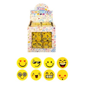 KUSTUKUMMIDE MUDEL: 4-OSALINE SMILEY KUSTUKUMMIDE KOMPLEKT EKSPONEERIMISALUSEL (120 tk)