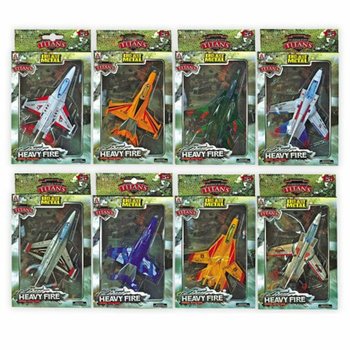 Metallist Die-Cast F16 Lennukid (6 tk)