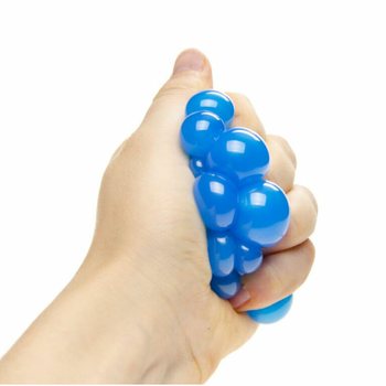 SQUISHY PALL - L&auml;bim&otilde;&otilde;t: 5 CM - ERKSAD V&Auml;RVID DISPLEIS (24 tk)