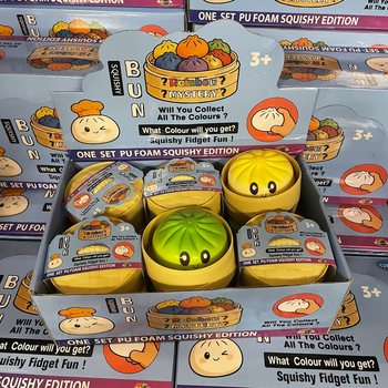 RAGE - Squishy Bun Dumplings SUURED - ONE SET PU FOAM SQUISHY EDITION (12 tk)