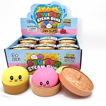 RAGE - Suured pehmed pelmeenid (Squishy Dumplings) (M&otilde;&otilde;dud 8.5 x 8.5 x 4.8 cm) - Viral 2026 Fidget Toy (12 tk.)