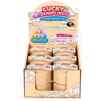 RAGE - LUCKY DUMPLINGS - Squishy Bun Dumplings SUUR M&otilde;&otilde;dud 8.5 x 8.5 x 4.8 cm - KARBIS (12 tk)