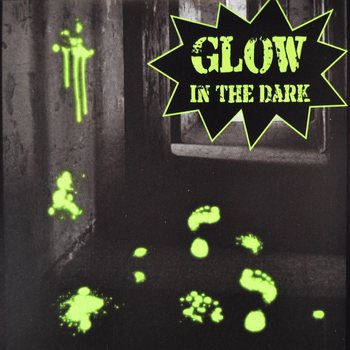 GLOW IN THE DARK SEINAKLEEBISED (6 tk)