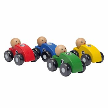 JOUECO Puidust Autod - Ekraanil (8 Tk)