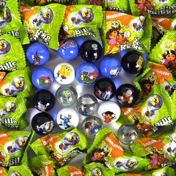 LITSENTSEERITUD KLAASKUULID - NICKELODEON DORA, SPONGEBOB (96 tk)