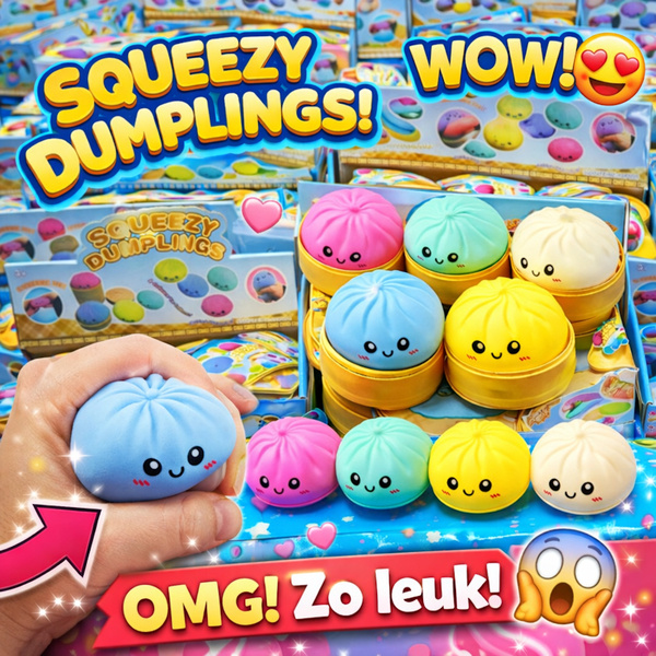 RAGE – Dumplings Bun Squishy – Squeezy