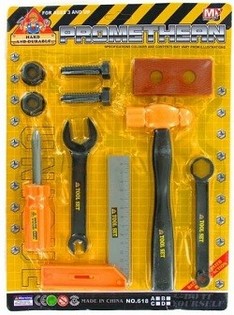 Mängutööriistade komplekt (6 osa)