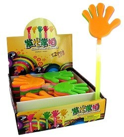 Helendavad Plaksutavad Käed Glow Stick (12 tk)