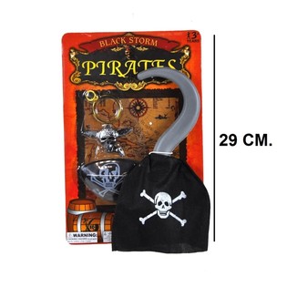 PIRAADI KOMPLEKT - BLACK STORM (6 tk)