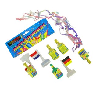 Konfeti Party Poppers (11x5 tk)