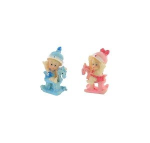 Dekoratsioon Beebi Kiikhobusel 5 cm (24 tk)