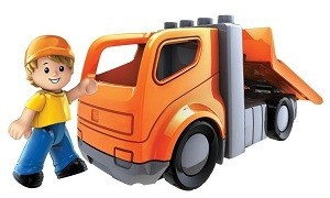 MEGABLOKS BLOK TOWN Puksiirauto - 356