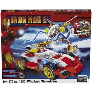 MEGA BLOKS Iron Man 2 Whiplash Showdown M&auml;ngukomplekt - 1980